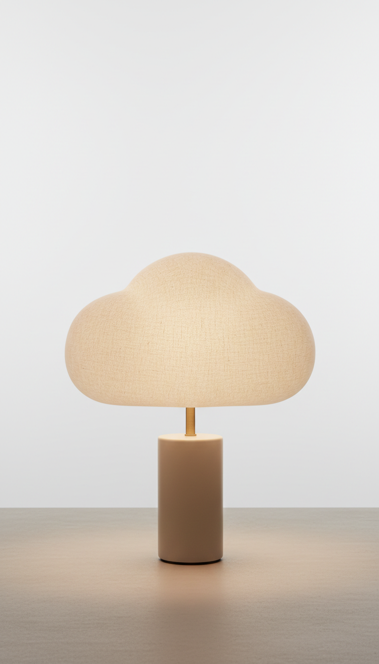 Linen Shade Table Lamp